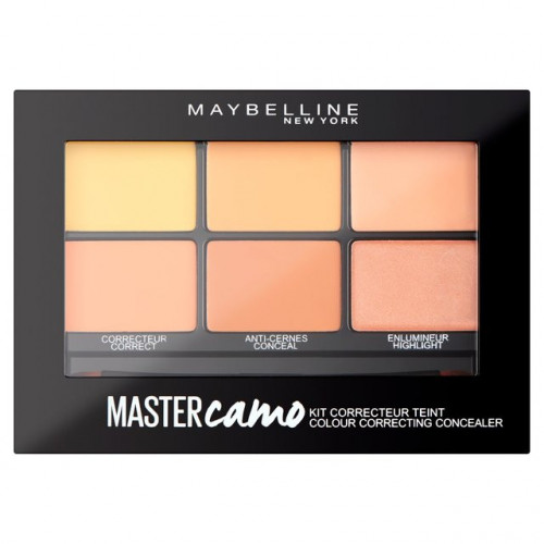 Paleta kit camuflaj imperfectiuni Maybelline New York Master Camo 02 Medium