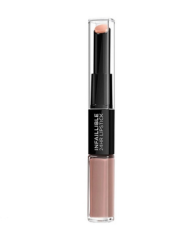 Ruj de buze rezistent Loreal cu 2 capete Nuanta 116 Beige To Stay