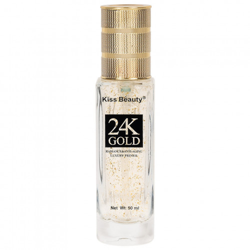 Baza de Machiaj, Kiss Beauty, 24k Gold Luxury Primer, 50 ml