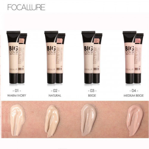 Corector lichid Focallure Big Cover Concealer 02 Natural