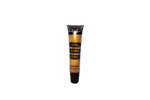 Luciu de buze aromatizat, Micolor, Total Shine Addict, Auriu