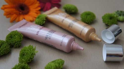 Oferta ! Pachet 2 iluminatoare lichide Loreal True Match Highlight Golden Glow + Icy Glow