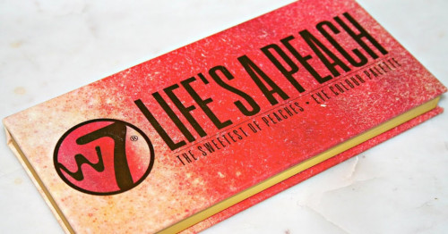 Paleta farduri de pleoape mate W7 Life`s A Peach, 14 culori