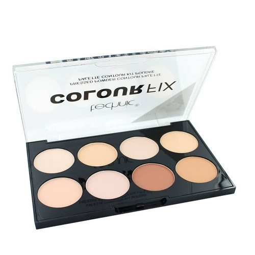 Paleta 8 pudre contur, Technic, Colour Fix, Pressed Powder Contour