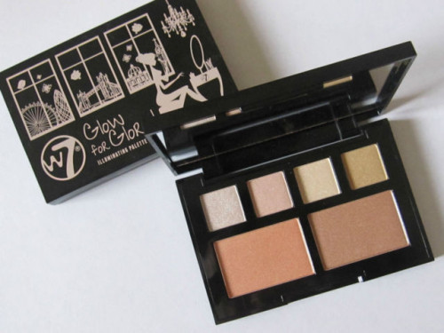 Paleta pudre iluminatoare W7 Glow For Glory
