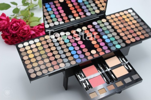 Trusa machiaj multifunctionala 190 farduri Miss Rose Palette