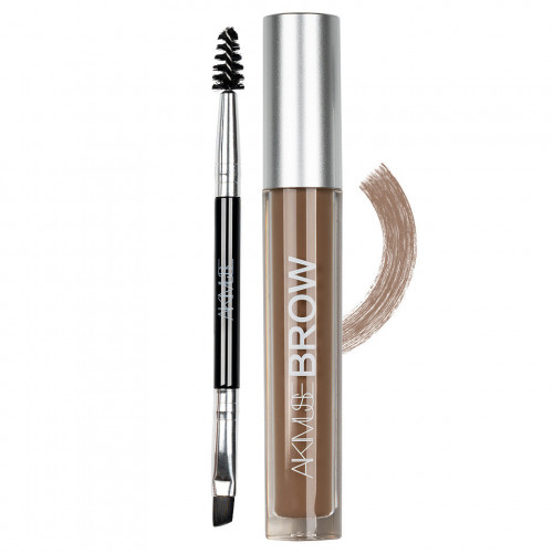 Gel fixare sprancene AIKIMUSE Brow Gel, Nuanta Brunette