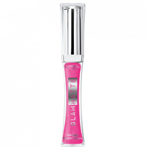 Luciu de buze Loreal Glam Matte, Nuanta 512 Fuschia Flare