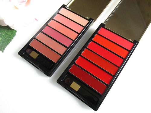 Pachet machiaj : 2 palete ruj Loreal Nude + Red