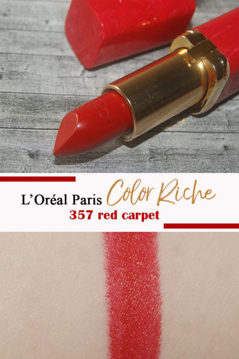 Ruj de buze Loreal Color Riche Berlinale Red Carpet 357 Editie limitata
