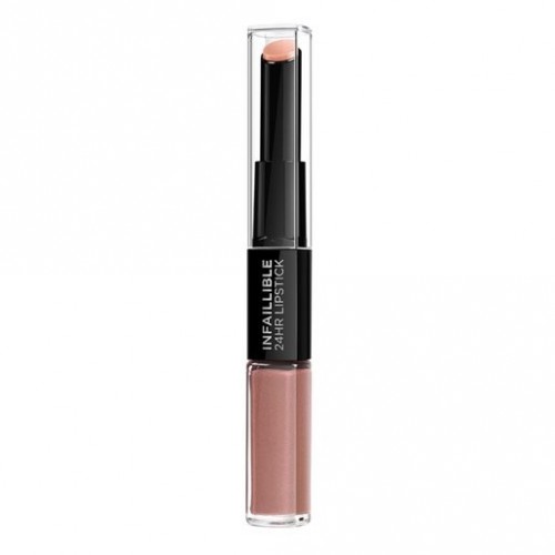 Ruj de buze rezistent Loreal cu 2 capete Nuanta 115 Infinitely Mocha