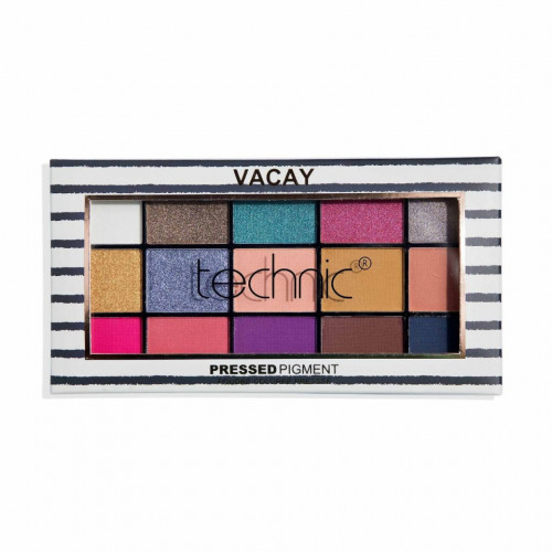 Trusa fard de ochi Technic Vacay Pressed Pigment