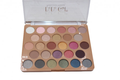 Trusa machiaj paleta farduri de ochi, Dodo Girl, The Natural Nudes, A, 28 culori