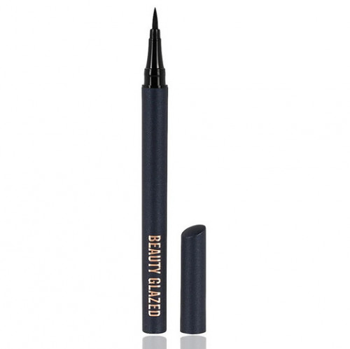 Tus de ochi Beauty Glazed Waterproof Eyeliner, Negru
