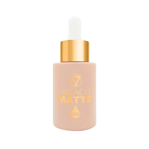 Baza de Machiaj Elixir pentru fata, W7, Miracle Matte Elixir, 30 ml