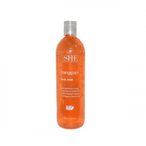 Gel de dus Om She Aromatherapy Frangipani Body Wash, 500 ml