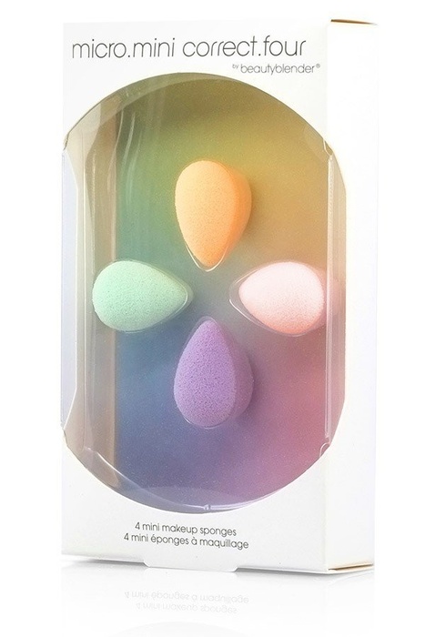 Pachet 4 mini make up sponges buretei Beauty Blender mini four