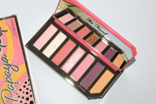 Paleta fard de ochi Too Faced Papaya Pop Eye Shadow Palette