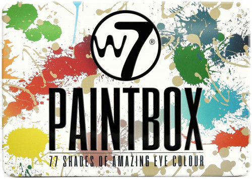 Paleta farduri de ochi W7 Paintbox 77 culori