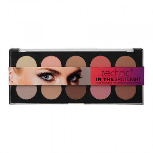Paleta pudra de fata Technic In The Spotlight Face Powders