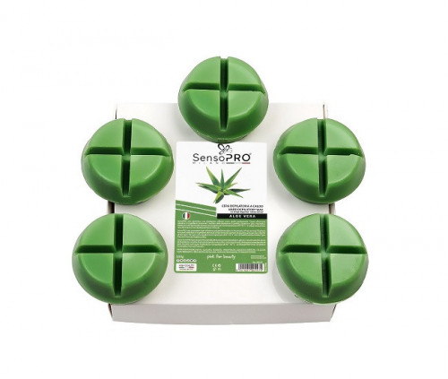 Ceara Epilat Refolosibila, SensoPRO, Aloe Vera, 500g