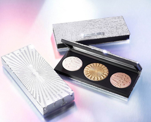 Paleta pudre iluminatoare MAC Flashing Ice Extra Dimension Skinfinish Trio Light