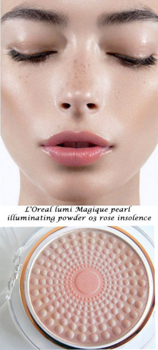 Pudra iluminatoare Loreal Lumi Magique 03 Rose Insolence
