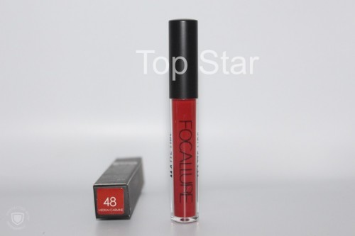 Ruj de buze lichid mat Focallure Nuanta 48 Medium Carmine