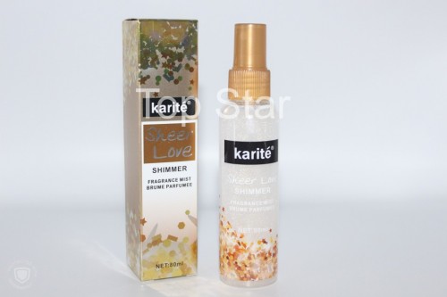 Spray de corp cu sclipici Karite