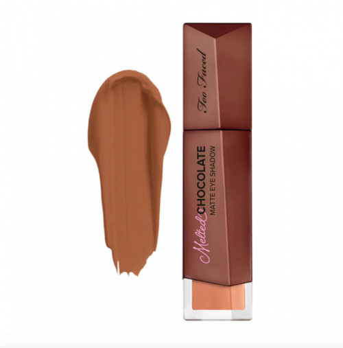 Fard de ochi lichid mat Too Faced Matte Eye Shadow Melted Chocolate Bunny