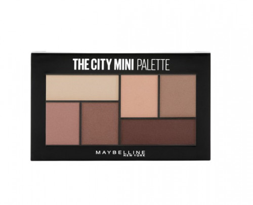 Paleta de farduri, Maybelline, The City Mini Palette, 480 Matte About Town