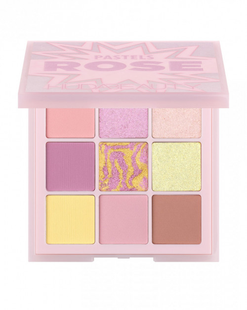 Paleta farduri de pleoape Huda Beauty Pastels Rose