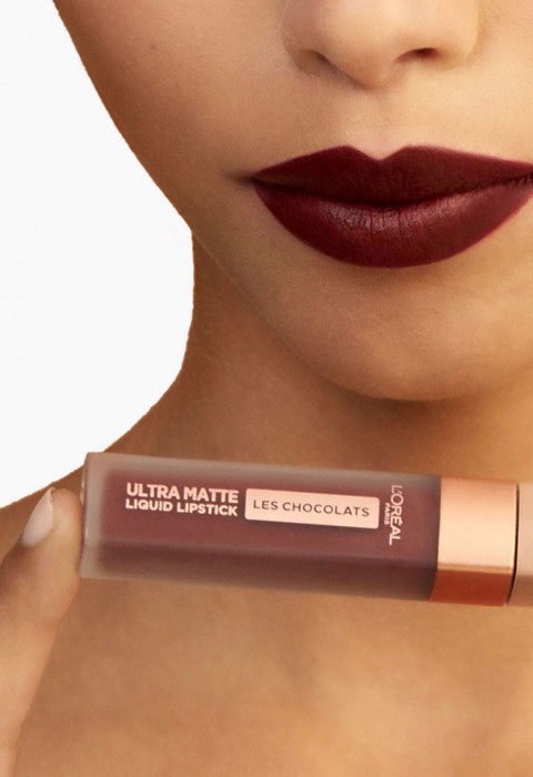 Ruj de buze rezistent, Loreal Ultra Matte Les Chocolats 866 Truffa Mania