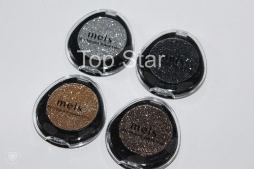 Set cu 4 fard glitter pleoape / glitter color