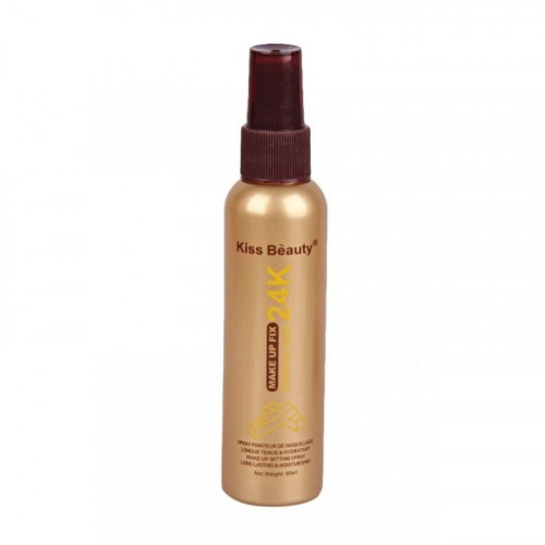Spray Fixare Machiaj Kiss Beauty Cinema Gold 24K