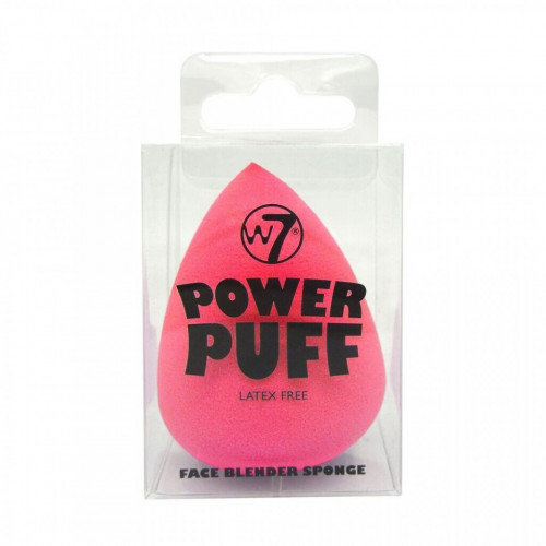 Burete profesional machiaj W7 Power Puff Blender Sponge