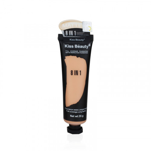 Fond de ten Kiss Beauty 8 in 1 Matte, Nuanta 03