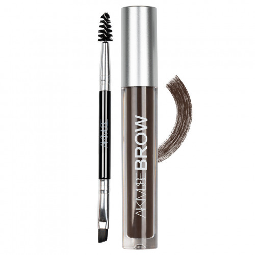 Gel fixare sprancene AIKIMUSE Brow Gel, Nuanta Black Brown