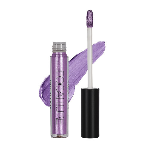 Ruj de buze metalic Focallure Lips Matte Metallic, Nuanta 25 Fuchsia Lavender