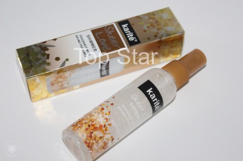 Spray de corp cu sclipici Karite