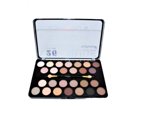 Trusa machiaj farduri de ochi, Gulflower, Nude 26 Colors, A