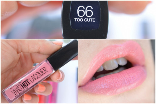 Ruj de buze lichid Maybelline Vivid Hot Lacquer 66 Too Cute