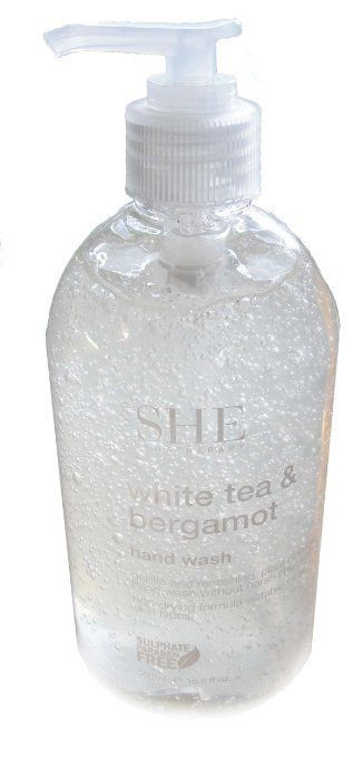 Sapun lichid de maini Om She Aromatherapy White Tea & Bergamot Hand Wash, 500 ml