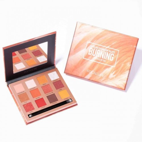 Trusa farduri de pleoape 12 culori Focallure Burning Eyeshadow Palette
