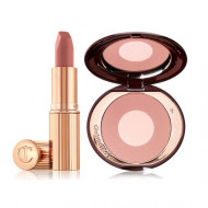 Fard de obraz + Ruj de buze Charlotte Tilbury, Pillow Talk