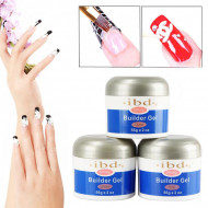 Gel UV Constructie ibd, Builder Gel, Transparent, 56 g