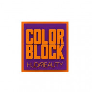Paleta farduri de ochi, Huda Beauty, Color Block Obsessions, Orange
