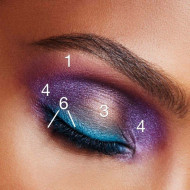 Paleta farduri de pleoape Maybelline The City Graffiti Pop