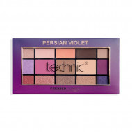 Paleta farduri de pleoape Technic Persian Violet, 15 culori