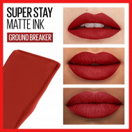 Ruj de buze rezistent la transfer Maybelline Superstay Matte Ink 117 Ground-Breaker